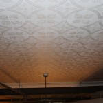 Antique looking ceiling, Chelan Market Building - Chelan, WA  - 2012